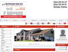 Tablet Screenshot of bursamemlak.com.tr